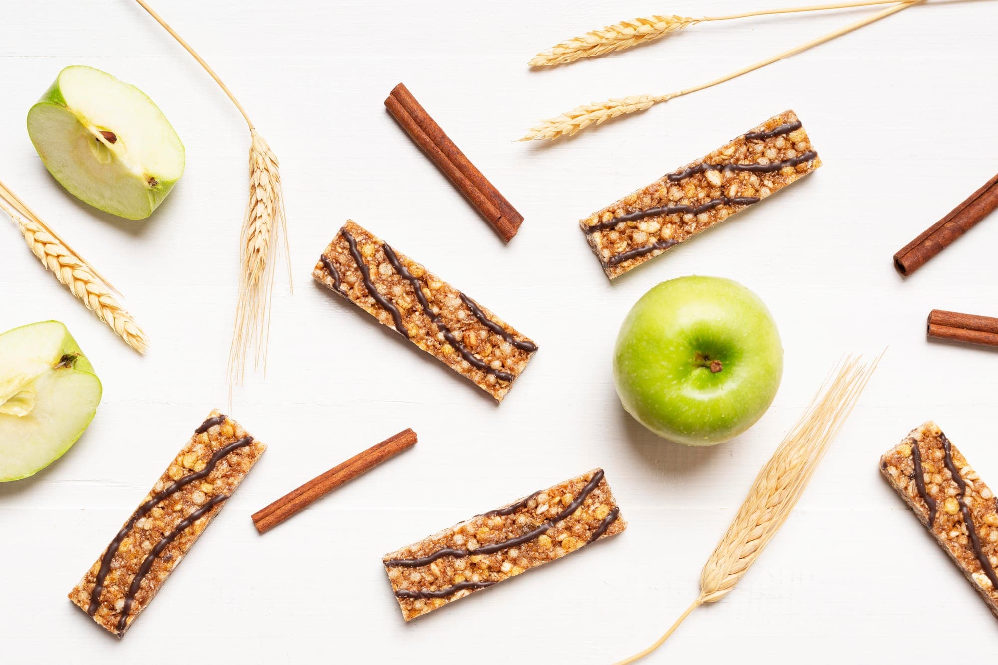 Receta saludable: barritas de manzana, avena y canela