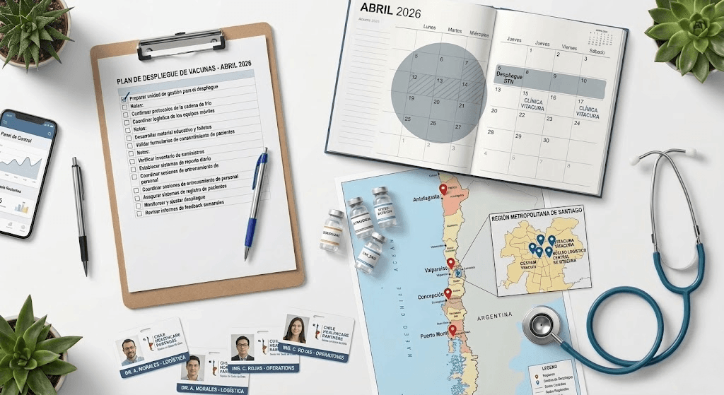 Cómo organizar un operativo de vacunación influenza en tu empresa: guía paso a paso