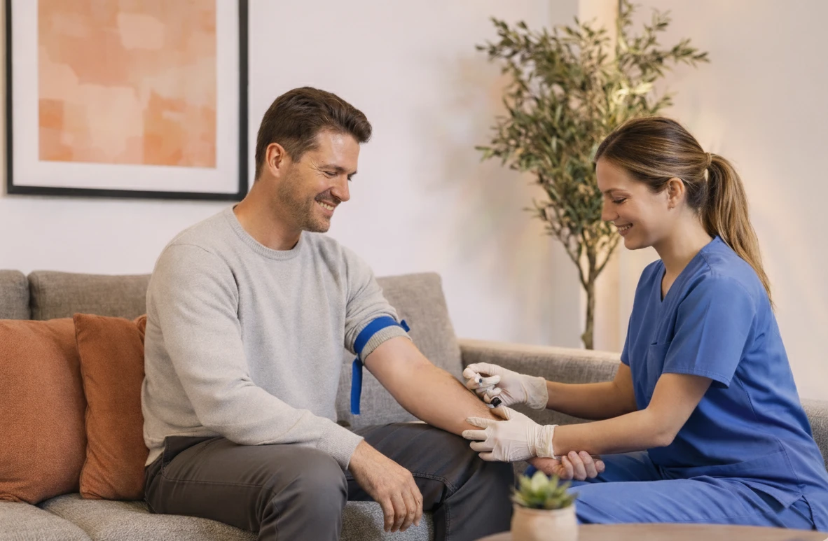 Exámenes a domicilio - Pacientes atendidos