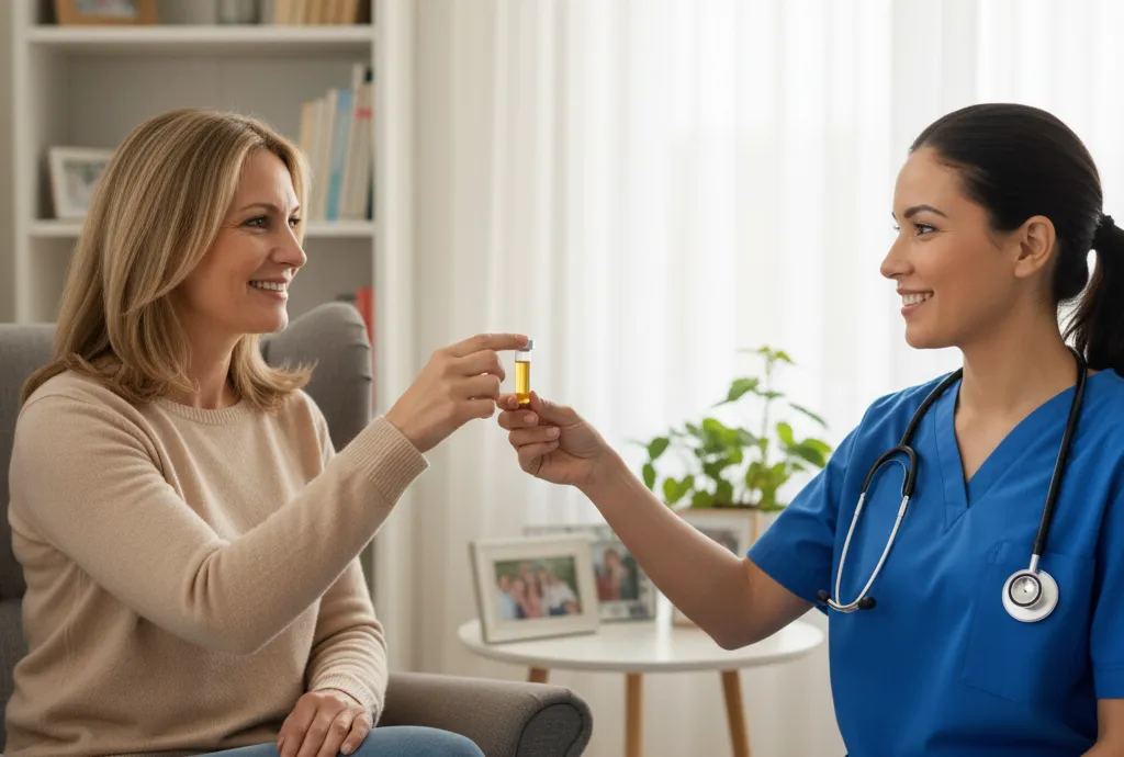 Examen de orina a domicilio - Examedi