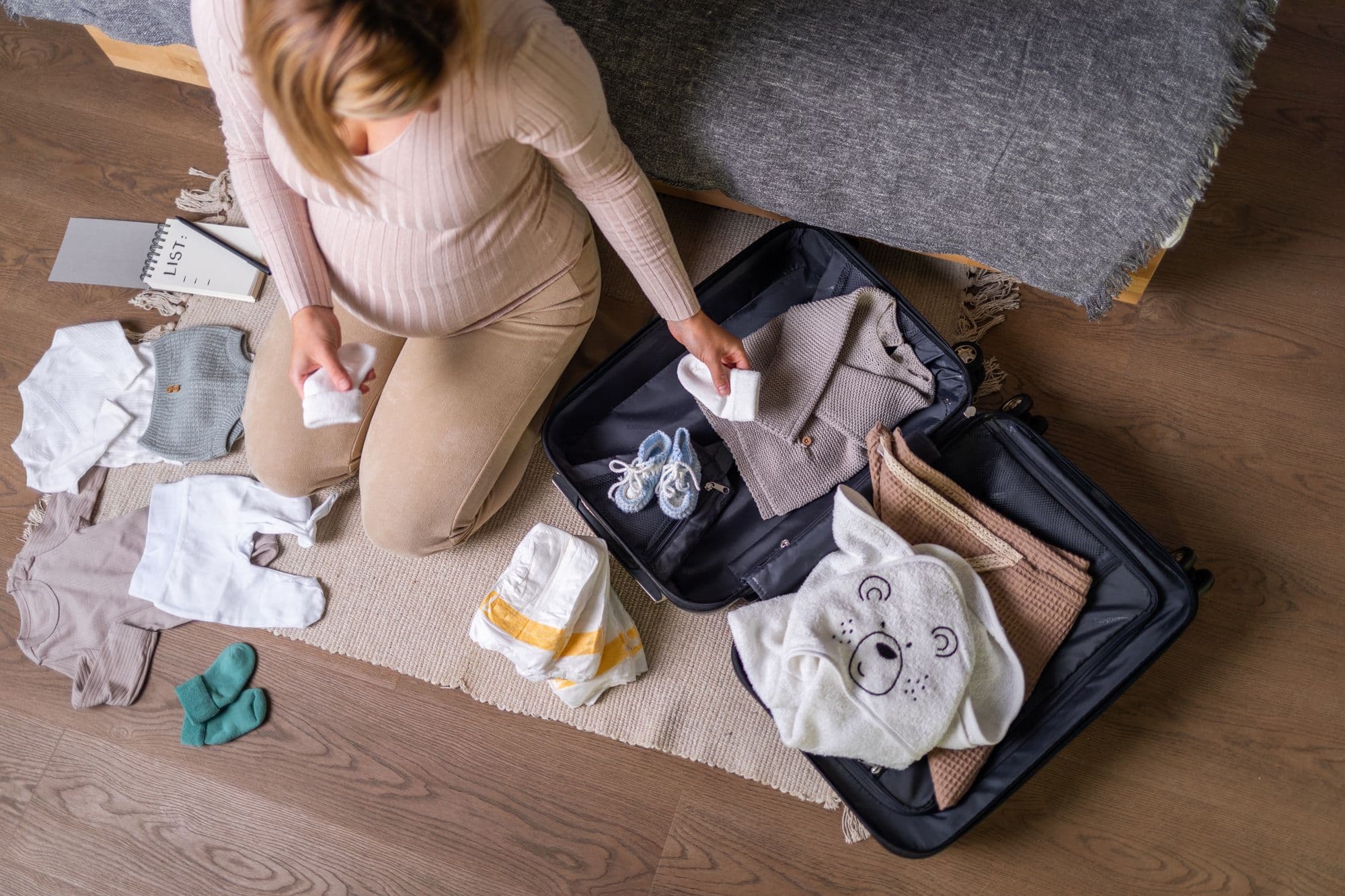 ¿Qué llevar al hospital para el parto? Prepara tu bolso de maternidad con nosotros